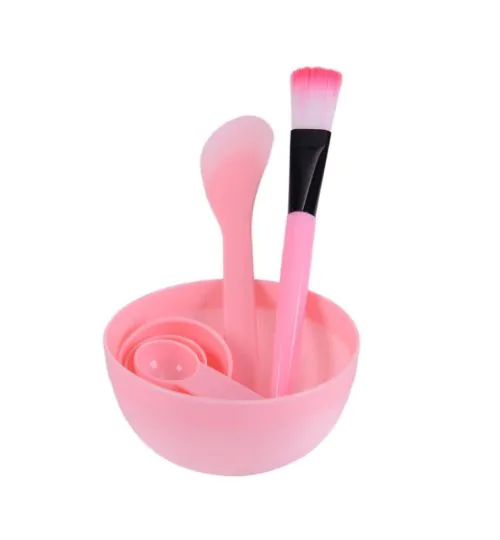 plastic facial mask bowl set